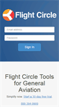 Mobile Screenshot of flightcircle.com